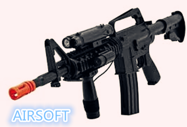 What is airsoft gun and what are the type of airsoft