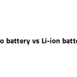 Li-Po vs Li-ion battery,what are the difference between them?