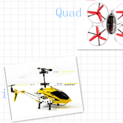 Helicopter vs Quadcopter