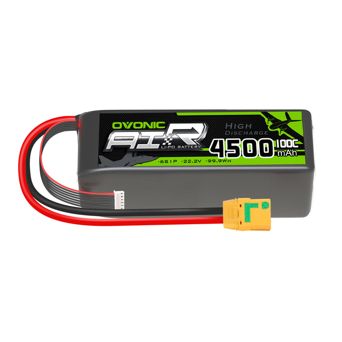 Ovonic 100C 22.2V 6S 4500mAh  LiPo Battery for X Class - XT90 Plug