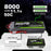 OVONIC 50C 3S 11.1V 8000mAh LiPo Batteries with T Plug for 1/10 Size RC Car