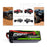 Ovonic 6500mAh 4S 14.8V 50C Hardcase LiPo Battery Pack with T Plug for 1/8 RC Buggy - Ovonicshop