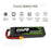 OVONIC 14.8V 5000mAh 4S 50C Lipo Battery with XT60 & Trx Plug for X-Maxx - Ovonicshop