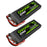 Ovonic 100C 11.1V 8000mAh 3S LiPo Battery for 1/8 and 1/10 car - Deans & XT60 Plug