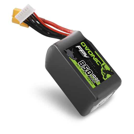 Ovonic 100C 22.2V 6S 850mAh XT60 LiPo Battery for Cinewhoops