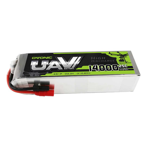 Ovonic 22.2V 25C 6S 14000mAh LiPo Battery Pack with AS150 +XT150 Plug for Multirotors Drone - Ovonicshop