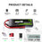 OVONIC 2200mAh 11.1V 3S 25C Battery with XT60 / Deans Connector for RC Boat Airplane Heli - Ovonicshop