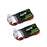 OVONIC 50C 7.4V 2S 450mah LiPo Battery Pack for RC Heli Tiny Airplane [2-Pack ]