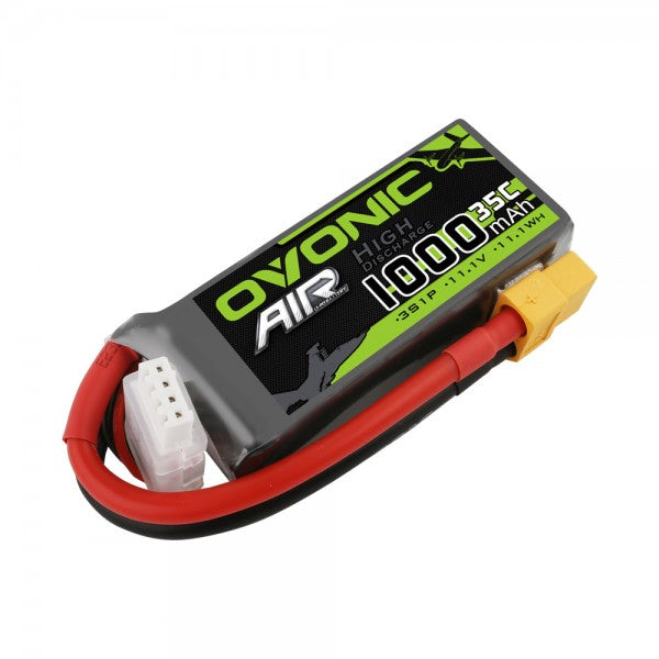 Ovonic 1000mah 3S 11.1V 35C Lipo Battery Pack with XT60 Plug for Airplane&Heli - Ovonicshop