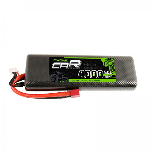 OVONIC 7.4V 2S 4000mAh Lipo Battery 50C Hardcase 8# with Deans Plug for HPI - Ovonicshop