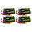 Ovonic 80C 11.1V 3S 450mAh XT30 LiPo Battery for 80-120mm small FPV