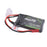 OVONIC 50C 7.4V 2S 450mah LiPo Battery Pack for RC Heli Tiny Airplane [2-Pack ]